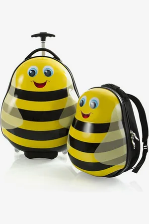 Heys Žlutý dětský kufr a batoh Travel Tots Bumble Bee