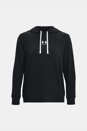 Under Armour Černá dámská mikina Rival Terry Hoodie-BLK