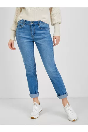ORSAY Modré dámské slim fit džíny