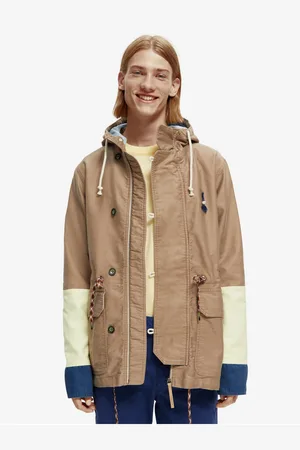 Scotch&Soda Pánská parka s kapucí