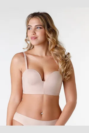 Wonderbra Dámská push-up podprsenka ULTIMATE BACKLESS BRA