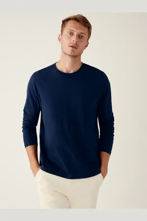 Marks & Spencer Tmavě modré pánské basic tričko