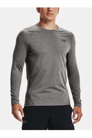 Under Armour Šedé sportovní tričko UA CG Armour Fitted Crew
