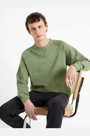 Celio Pánská bavlněná basic mikina Debiais