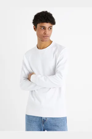 Celio Pánská bavlněná basic mikina Debiais