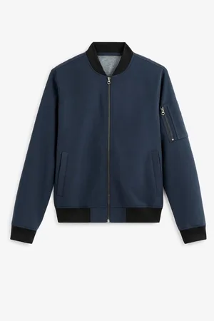 Celio Tmavě modrý pánský bomber Dubombe