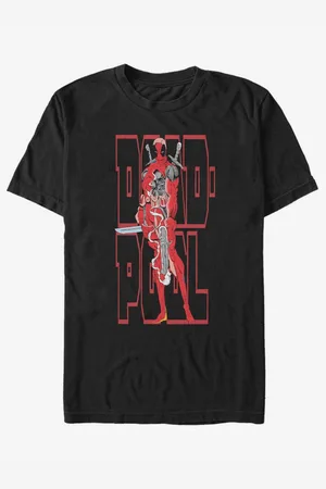 ZOOT FAN. Černé unisex tričko Marvel Deadpool Issues