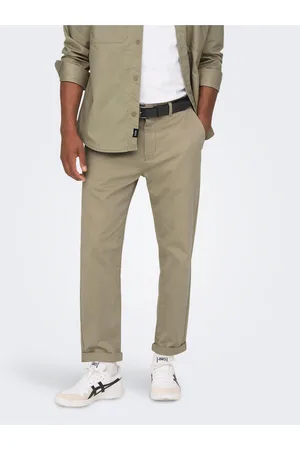 Only & Sons Béžové pánské chino kalhoty Kent