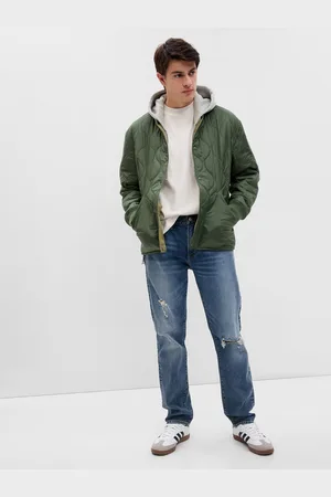 GAP Modré pánské slim fit džíny