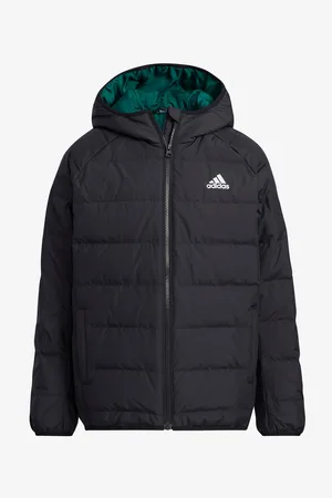 adidas Černá prošívaná klučičí bunda Froosy