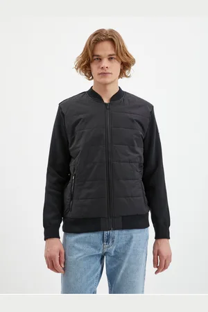 Pepe Jeans Tmavě šedý pánský bomber Noel