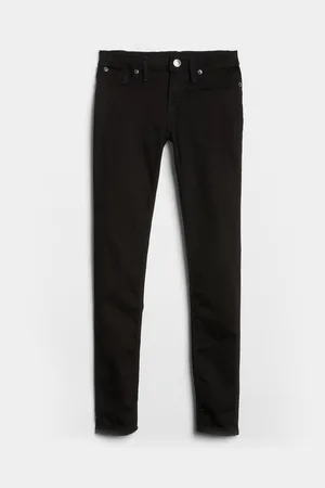 GAP Černé holčičí skinny fit džíny