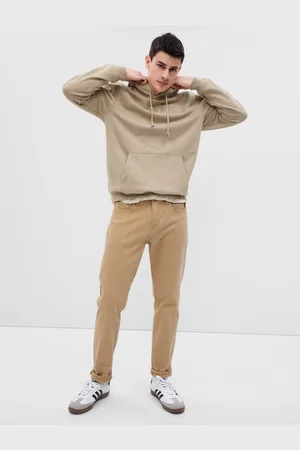 GAP Béžové pánské slim fit džíny Flex