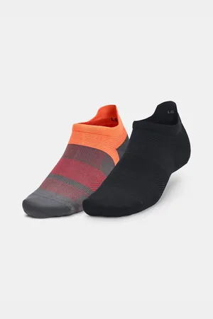 Under Armour Sada dvou párů ponožek v černé a šedé barvě UA AD Run Lite 2pk NS Tab