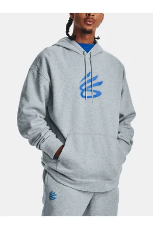 Under Armour Mikina Curry Big Splash PO Hoodie-BLU