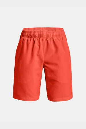 Under Armour Oranžové sportovní kraťasy UA Woven Graphic Shorts