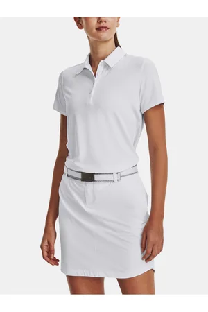 Under Armour Tričko UA Playoff SS Polo -WHT