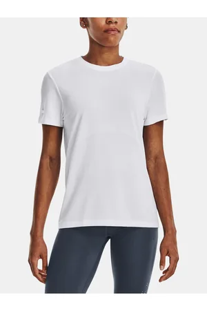 Under Armour Bílé sportovní tričko UA Seamless Stride SS