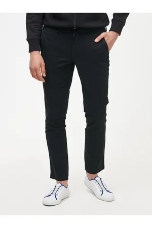 GAP Černé pánské slim fit kalhoty
