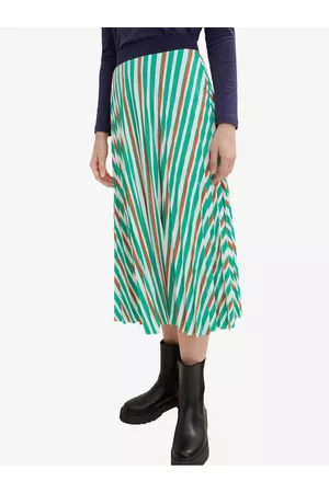 TOM TAILOR Ženy Midi - Dámská plisovaná midi sukně
