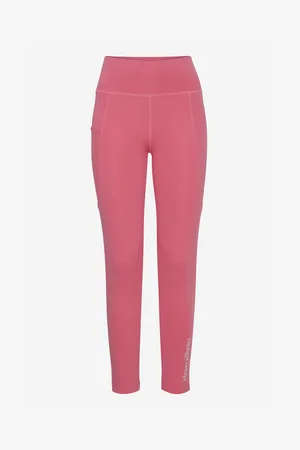 TheJoggConcept Růžové dámské sportovní legíny