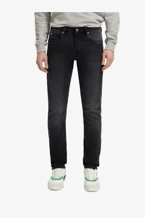 Scotch&Soda Černé pánské džínové kalhoty
