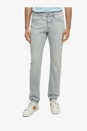 Scotch&Soda Světle šedé pánské džínové kalhoty