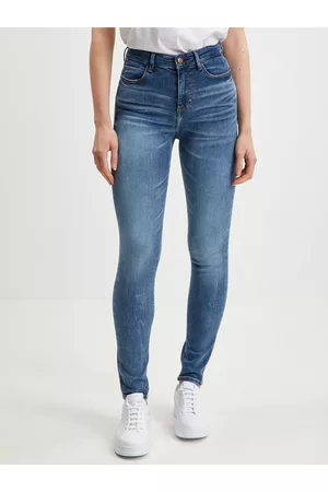 Guess Modré dámské skinny fit džíny 1981