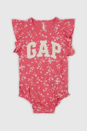 GAP Červené holčičí květované body