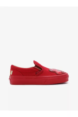 Vans Červené dětské slip on tenisky Haribo