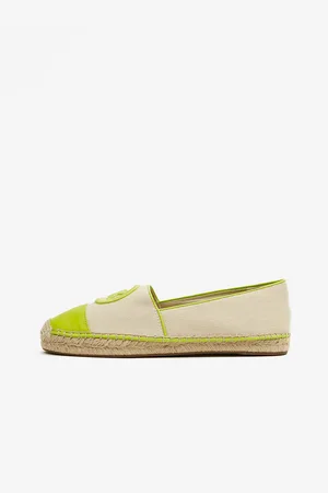 Michael Kors Zeleno-krémové dámské espadrilky Kendrick