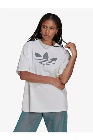adidas Ženy Trička - Bílé dámské tričko