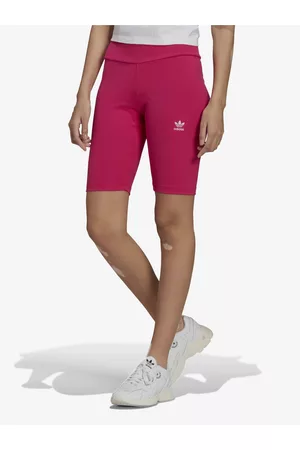 adidas Ženy Sportovní oblečení - Tmavě růžové dámské sportovní kraťasy