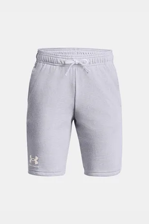 Under Armour Kraťasy UA Rival Terry Short-GRY
