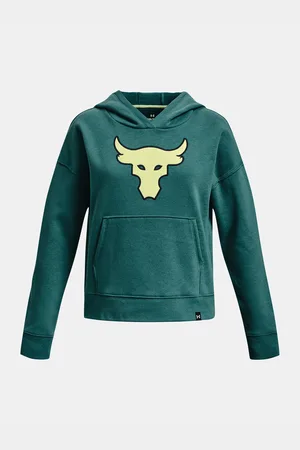 Under Armour Holčičí mikina Project Rock Brhma Bull Fleece HD