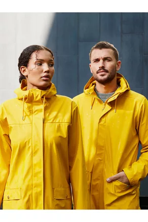 Helly Hansen Venkovní - Žlutá unisex nepromokavá bunda Moss
