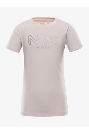 NAX Trička - Dětské triko UKESO neutrální / zemitá