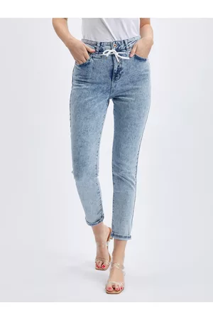 ORSAY Ženy Slim - Světle modré dámské slim fit džíny
