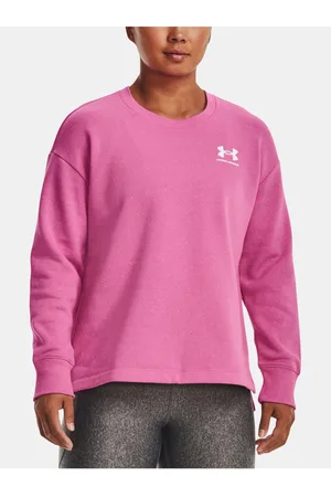 Under Armour Dámská sportovní mikina Rival Fleece Oversize Crew