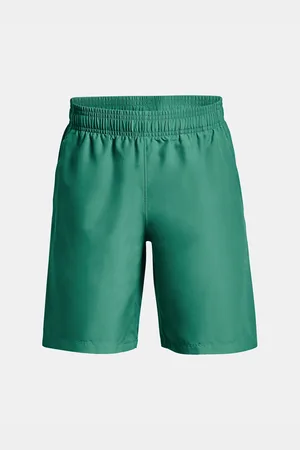 Under Armour Zelené sportovní kraťasy UA Woven Graphic Shorts