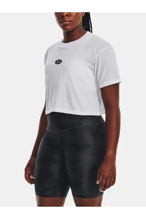 Under Armour Bílé dámské sportovní tričko