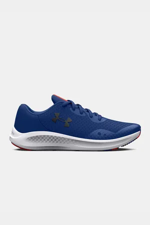 Under Armour Modré klučičí sportovní tenisky UA BGS Charged Pursuit 3