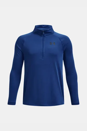 Under Armour Tmavě modré sportovní tričko UA Tech 2.0 1/2 Zip
