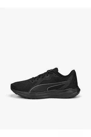 PUMA Muži Sportovní boty - Černé pánské tenisky Twitch Runner Fresh Black-Cool Dark
