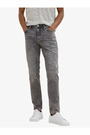 TOM TAILOR Šedé pánské slim fit džíny