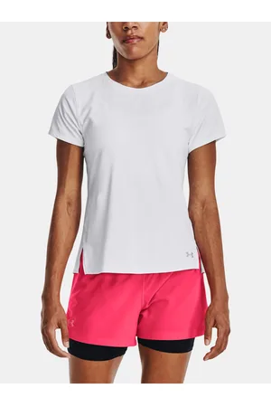 Under Armour Bílé dámské sportovní tričko UA Iso-Chill Laser