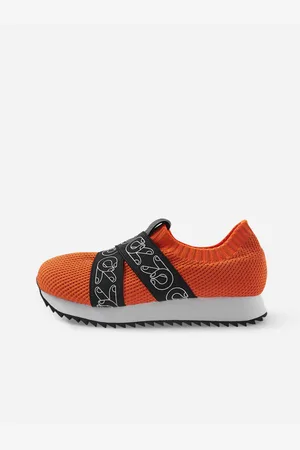 Reima Oranžové holčičí slip on tenisky Ok