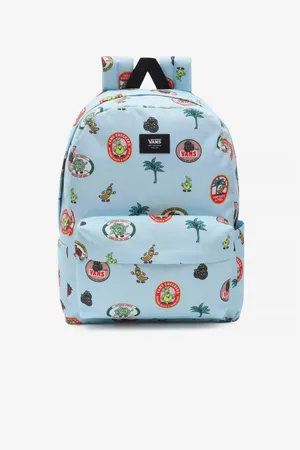 Vans Světle modrý pánský vzorovaný batoh MN OLD SKOOL IIII BACKPACK