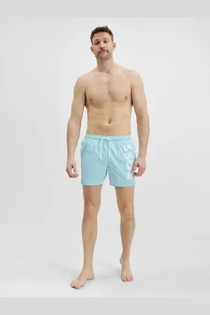 HUGO BOSS Světle modré pánské plavky Hugo