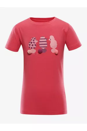 NAX Trička - Růžové dětské triko POLEFO